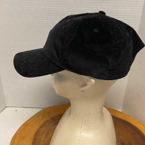 Kangol Unisex Black Corduroy Baseball Cap - Picture 5 of 7